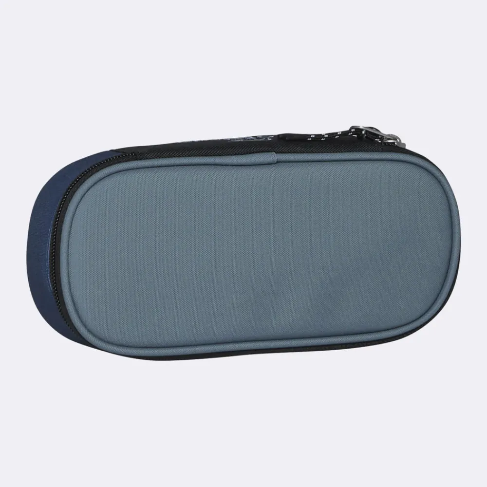 Online Ovalt pennal, Green Colorblock Pennal|Pennal